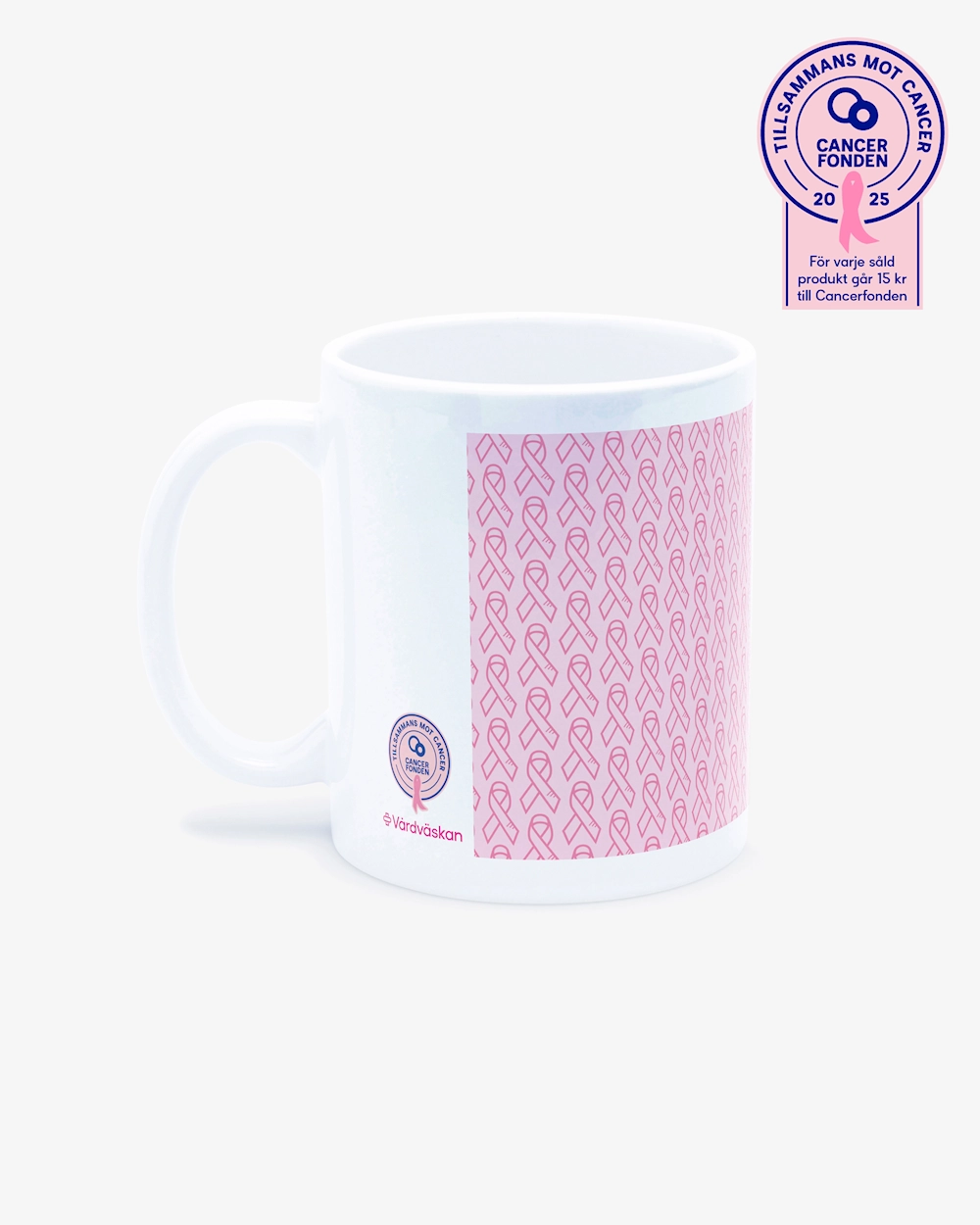 Krus Rosa sløyfe Lys rosa