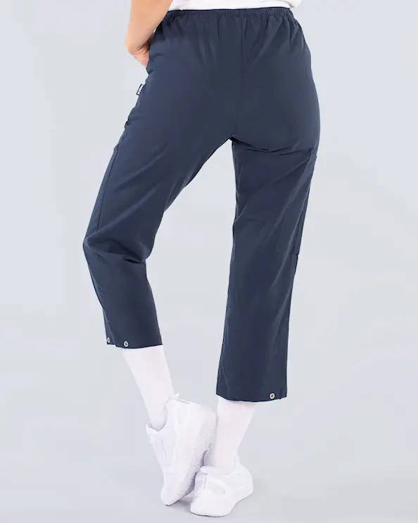 Hejco Crinkle Kari Mørkeblå 3/4 Bukser Unisex