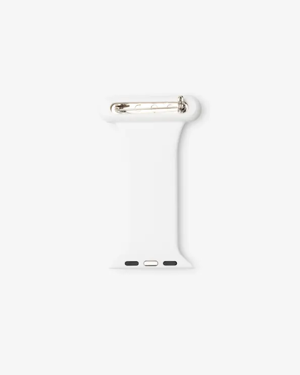 Silicone etui Apple Watch 38-41mm Hvid