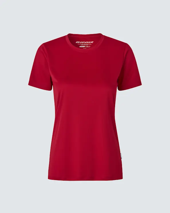 Geyser T-shirt Funktion Dam Röd