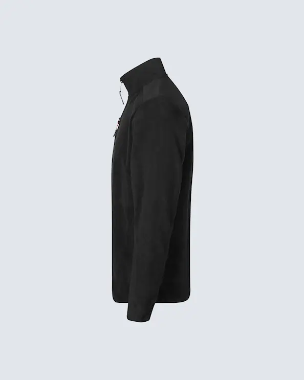 ID Identity Bonded-Fleecejacke Herren Schwarz